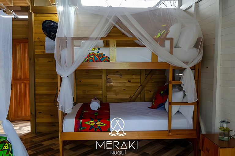 A cozy place in Nuquí, just steps from the beach.