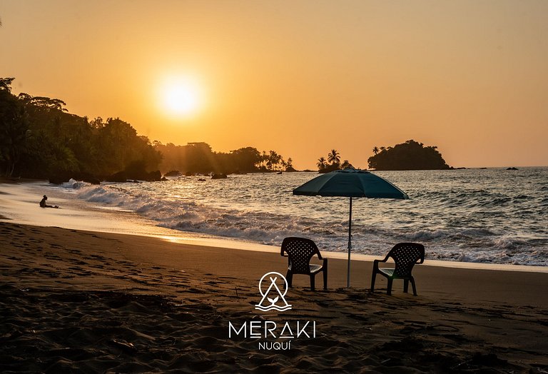 A cozy place in Nuquí, just steps from the beach.