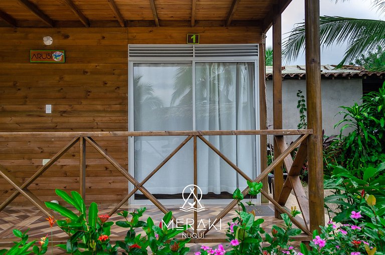 A cozy place in Nuquí, just steps from the beach.