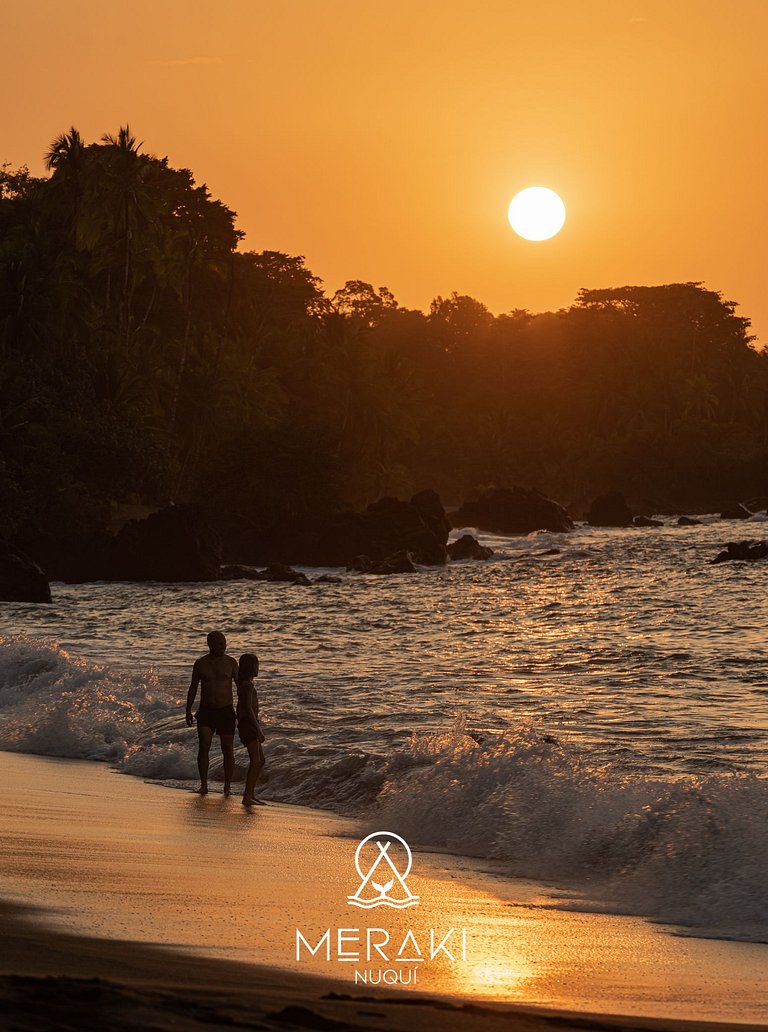 A cozy place in Nuquí, just steps from the beach.