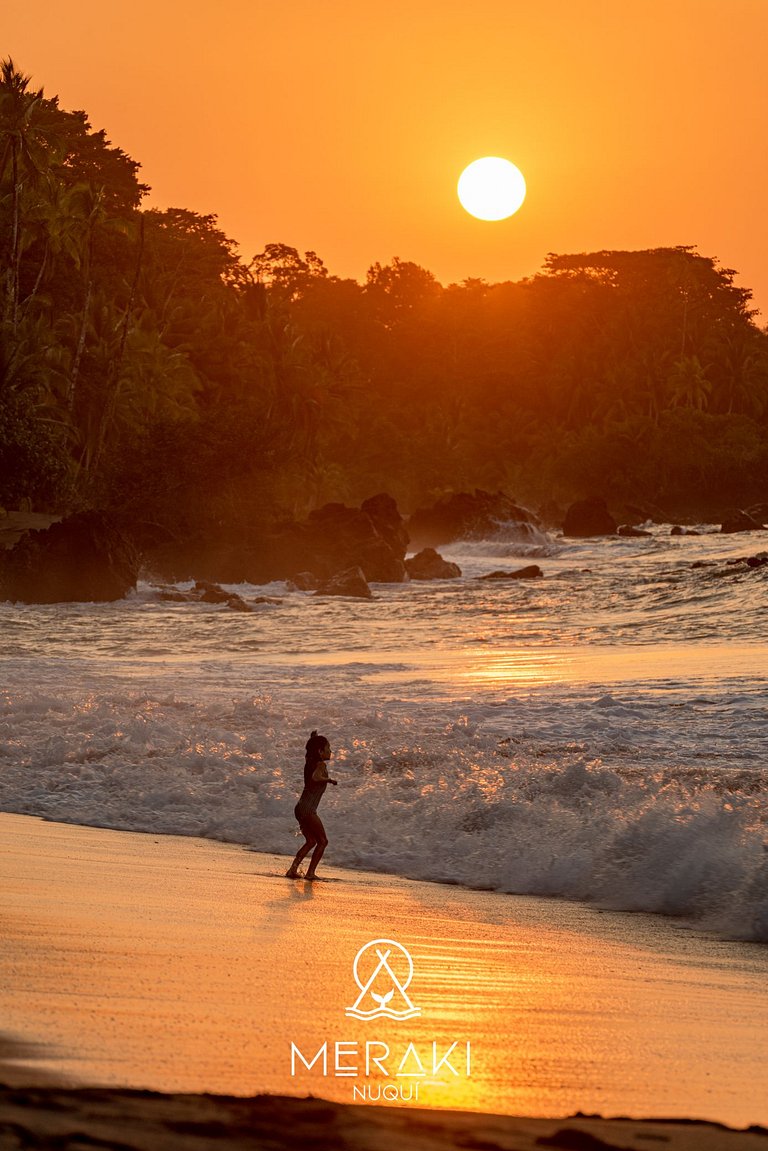 A cozy place in Nuquí, just steps from the beach.