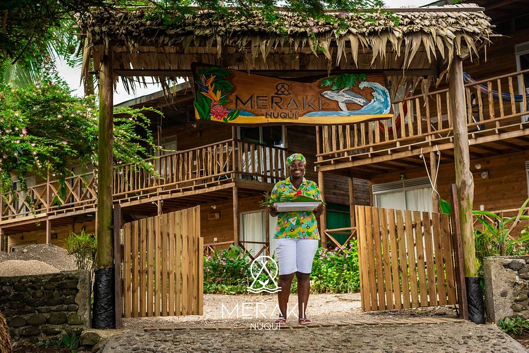 A cozy place in Nuquí, just steps from the beach.