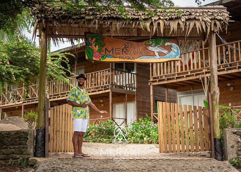 A cozy place in Nuquí, just steps from the beach.