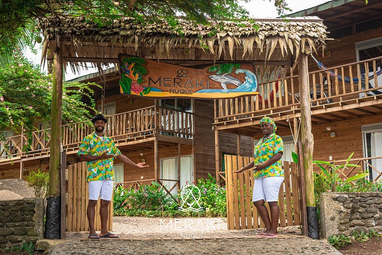 A cozy place in Nuquí, just steps from the beach.