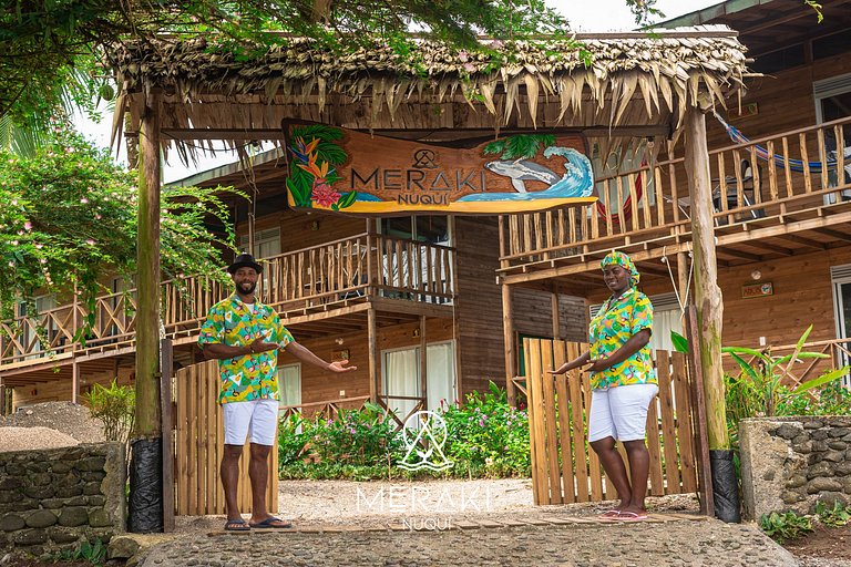 A cozy place in Nuquí, just steps from the beach.