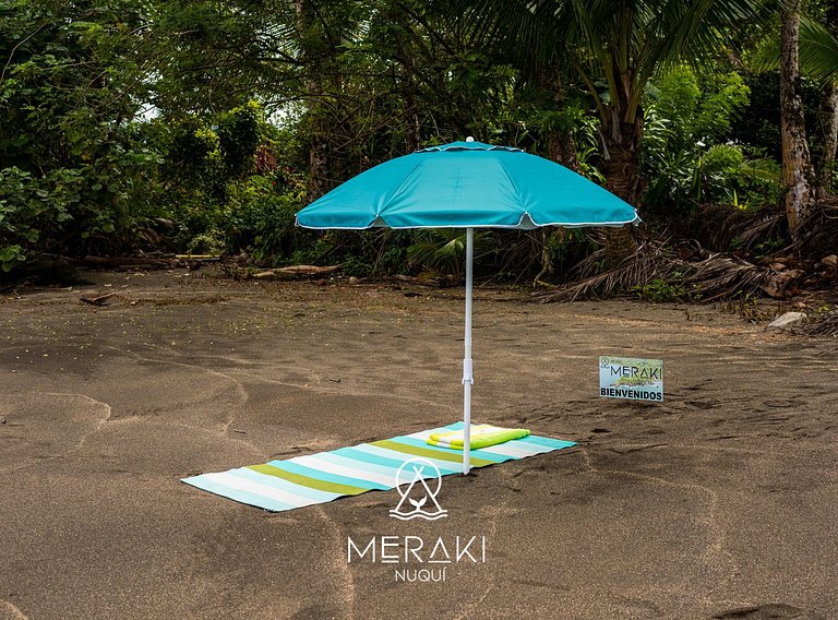 A cozy place in Nuquí, just steps from the beach.
