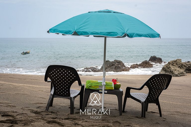 A cozy place in Nuquí, just steps from the beach.