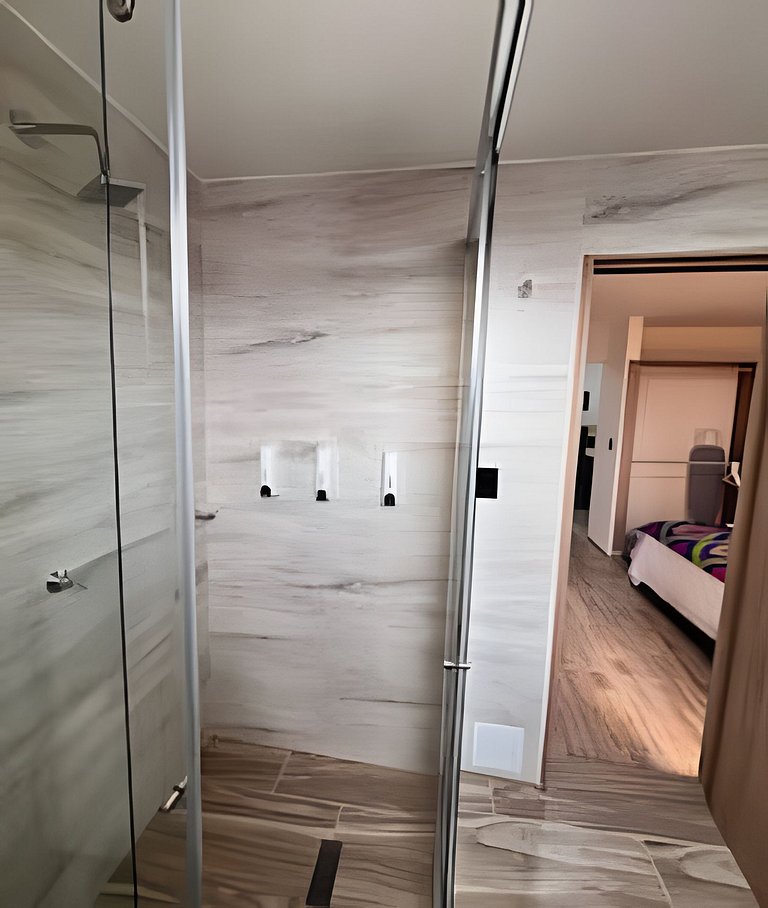 Comfortable 1BR @Choco with Queen Bed & WIFI