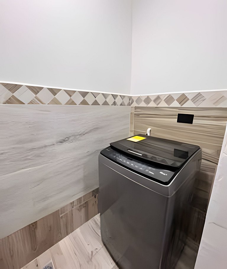 Agradable 1BR @Quibdo con Cama Queen & Lavadora