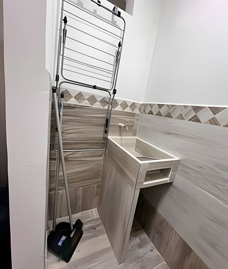 Agradable 1BR @Quibdo con Cama Queen & Lavadora