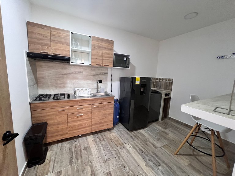 Comodo 1BR @Quibdo con Cama Queen & Lavadora
